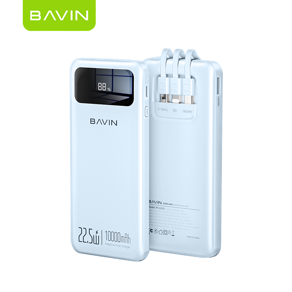 BAVIN Y-PC1102 20000mAh Super Fast Charging Powerbank Support iPh