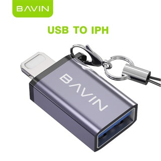 BAVIN U-O8-C OTG Adapter w/ Fast Data Transfer for iPhone 16 & Type-C Devices