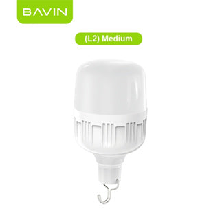 BAVIN L1 / L2 Rechargeable LED Light Bulb Energy Saving Smart Wireless Lamp w/ 3 Modes Hanging Portable Emergency Light