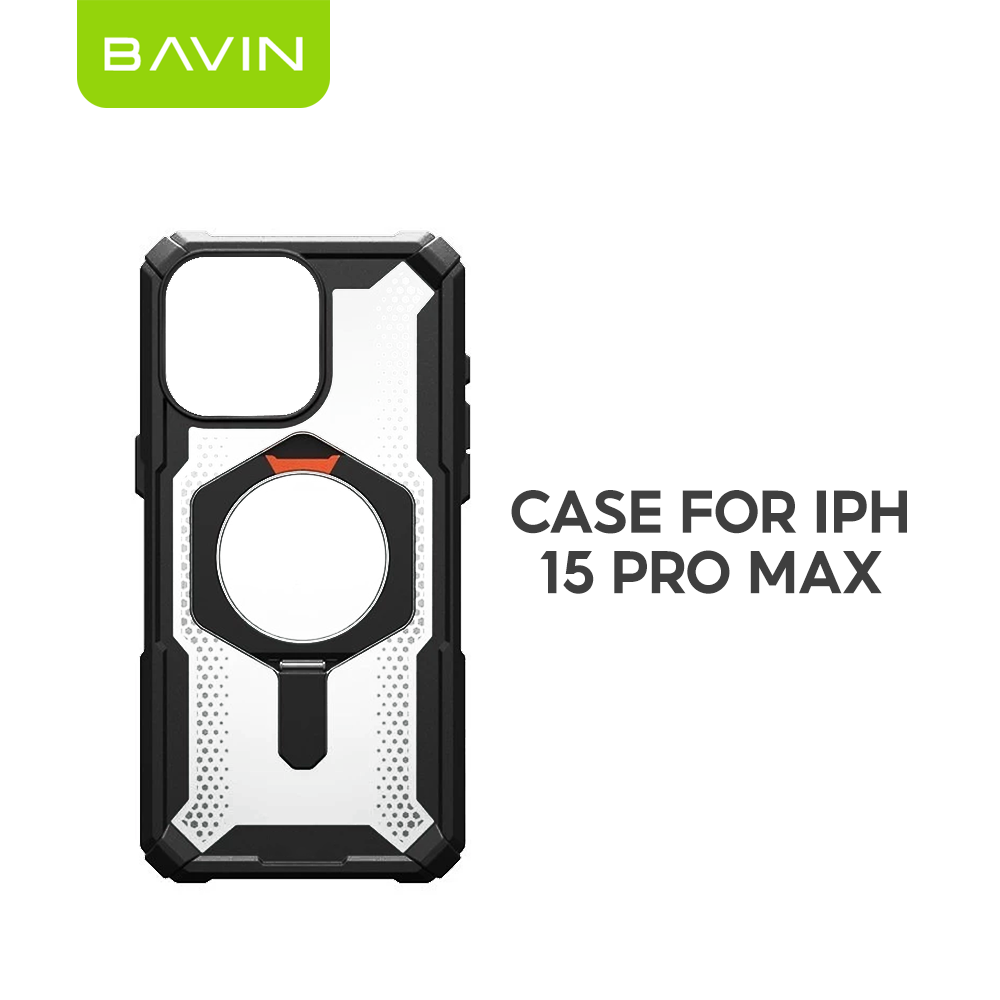BAVIN E-YX302B-XX Magnetic Phone Case w/ 110° Angle Adjustment for iPh 14-15 Pro Max Series