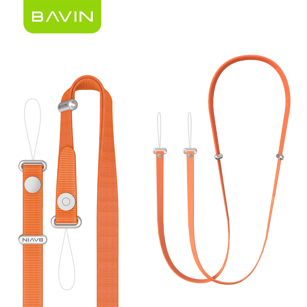 BAVIN BE22 Magnetic Lanyard Phone Crossbody Woven Adjustable w/ Quick Release Strap for iPhone 17 Series