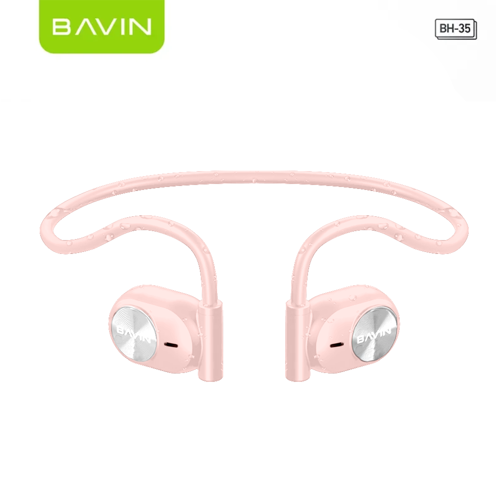 BAVIN HB-BH35 Sports Bluetooth Wireless Earphones Lightweight Sweat-Proof &Waterproof