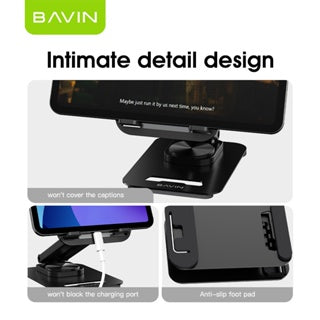BAVIN D-S-PS16 Foldable Metal Phone & Tablet Stand