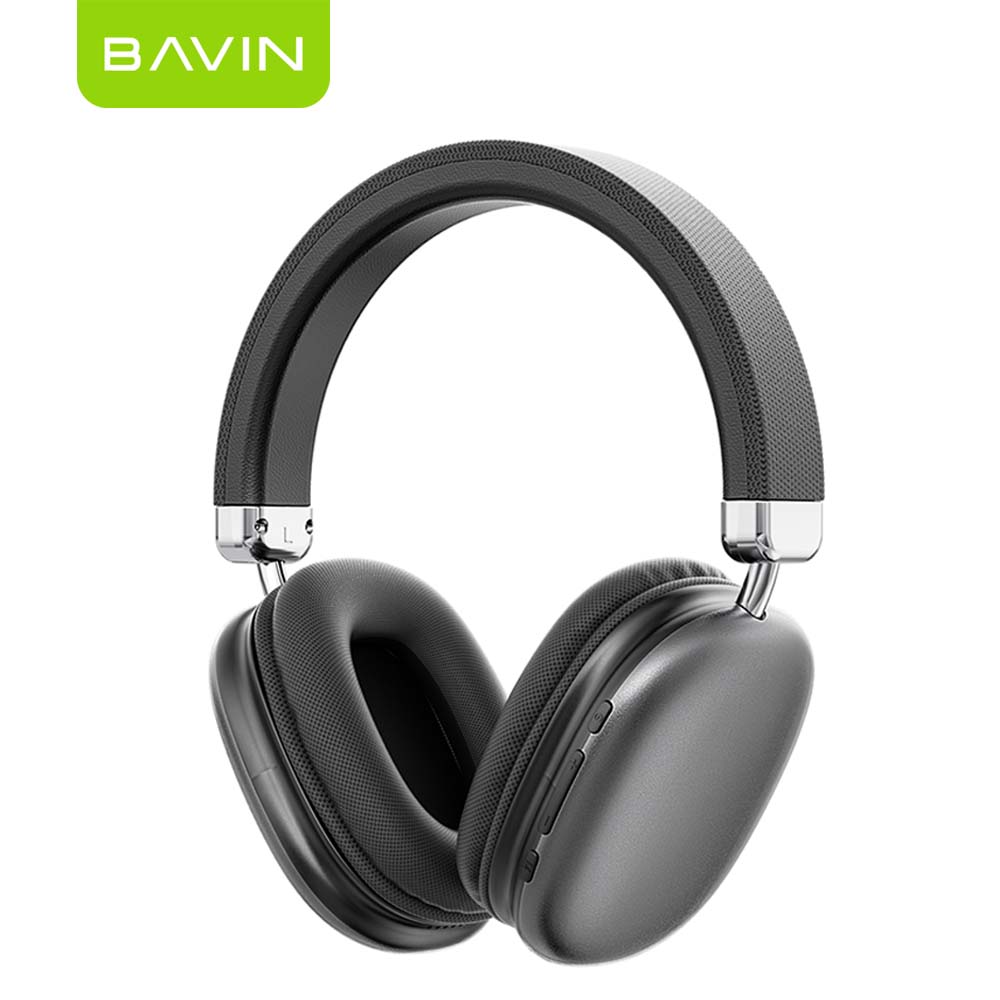 BAVIN HB-BH55 Wireless Bluetooth Earphones w/ High-Fidelity Sound, SD Card & AUX Compatibility