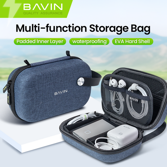 BAVIN E-BE12 Multi-Functional EVA Storage Sleeve Bag, Drop-Proof & Waterproof