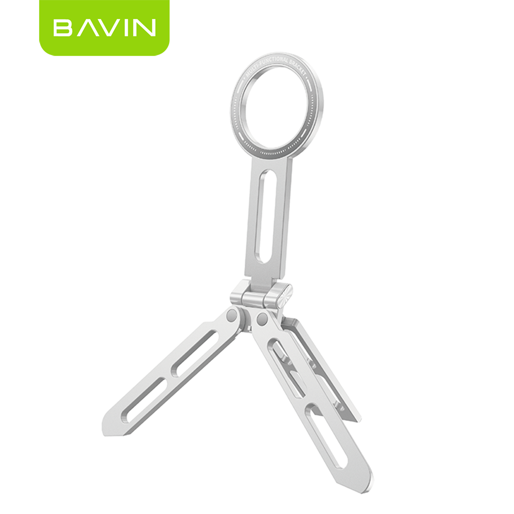 BAVIN PS91 3in1 Magnetic Phone Holder Tripod Mount Portable Foldable Handheld Stand for iPhone 17, Android