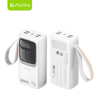 BAVIN Y-PC1032 50000mAh Fast Charging Powerbank w/ Built-in Cable