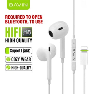 BAVIN HX856-XX HiFi Wired Earphones w/ Mic & Controller