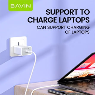 BAVIN C-PC800 45W PD Type-C Fast Charger for iPhone 16 & Laptops