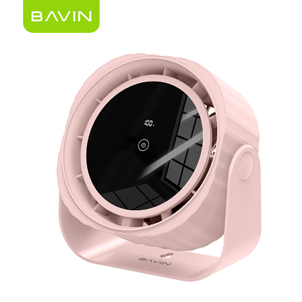 BAVIN BF-005 3600mAh Portable High-Speed Power Cooling Desktop Fan Rechargeable w/ 120 Gears