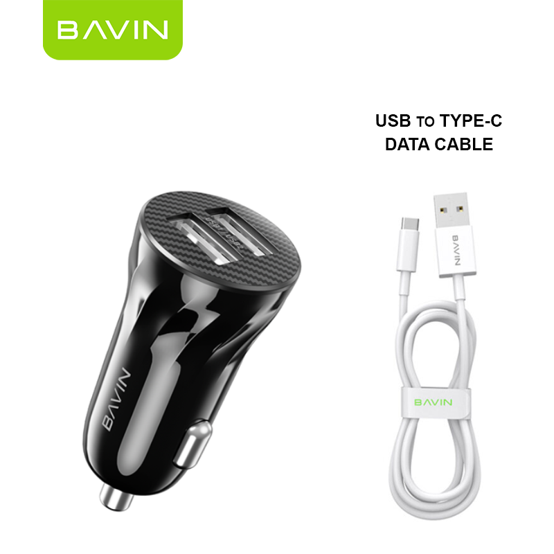 BAVIN C-C-PC979-XX Dual USB 2.4A Fast Car Charger