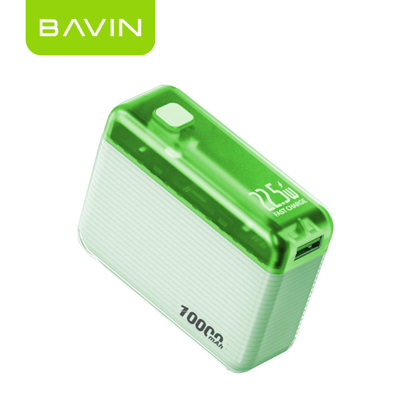 BAVIN PC1021 22.5W 10000mAh PD Type-C + USB Port Fast Charging Power Bank for iPhone 17