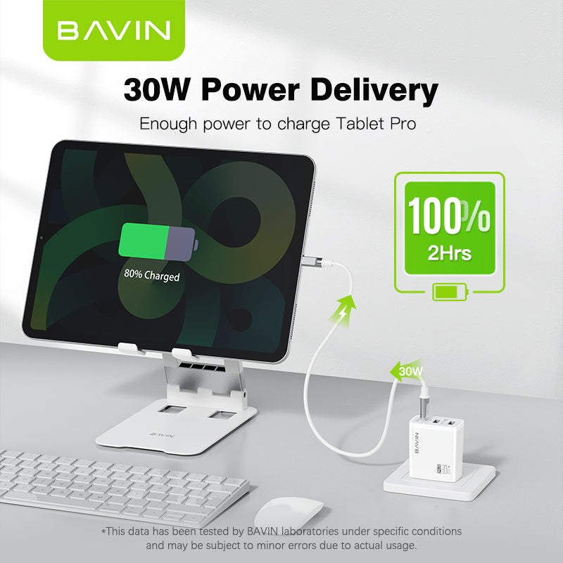 BAVIN C-PC907 30W PD Fast Charger Multi Port Adapter