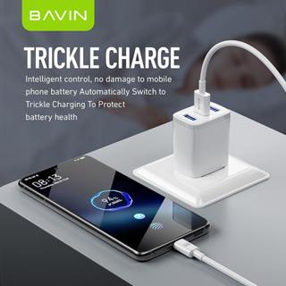 BAVIN U-CB356-C 66W Fast Charging Data Cable Support Data Transfer Compatible for USB to TYPE-C