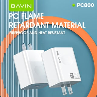 BAVIN C-PC800 45W PD Type-C Fast Charger for iPhone 16 & Laptops
