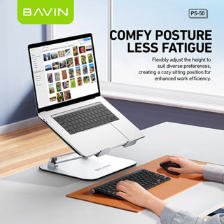 BAVIN D-S-PS50 Foldable Aluminum Laptop (10-17") Stand