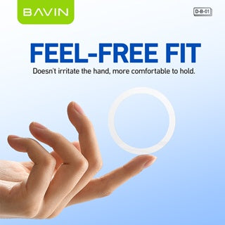 BAVIN D-B-01 Magnetic Metal Ring for Wireless Charging Cases