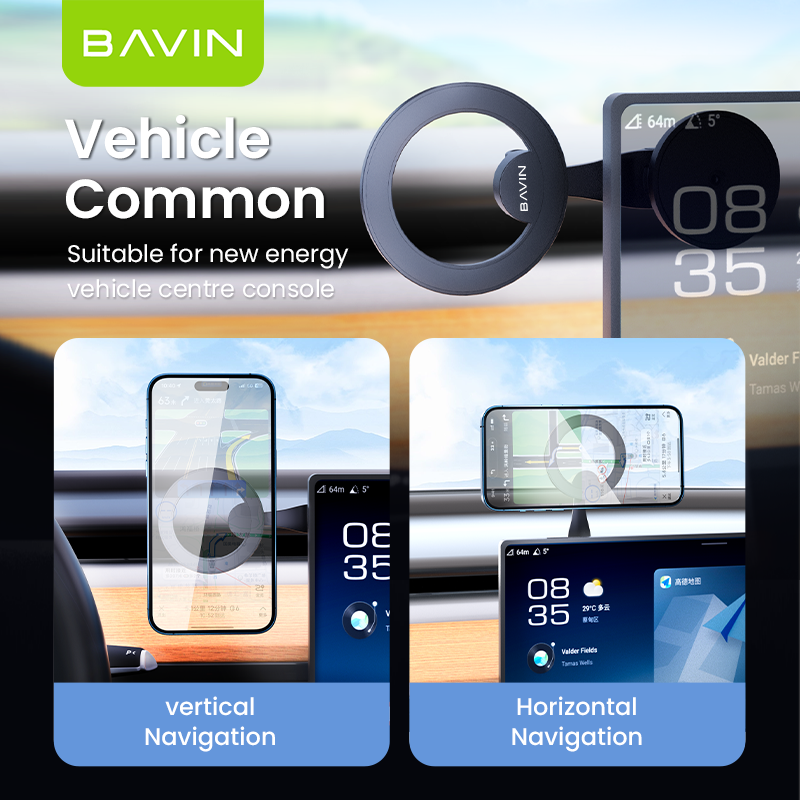 BAVIN D-S-PS65 Magnetic Folding Holder w/ 360° Rotation