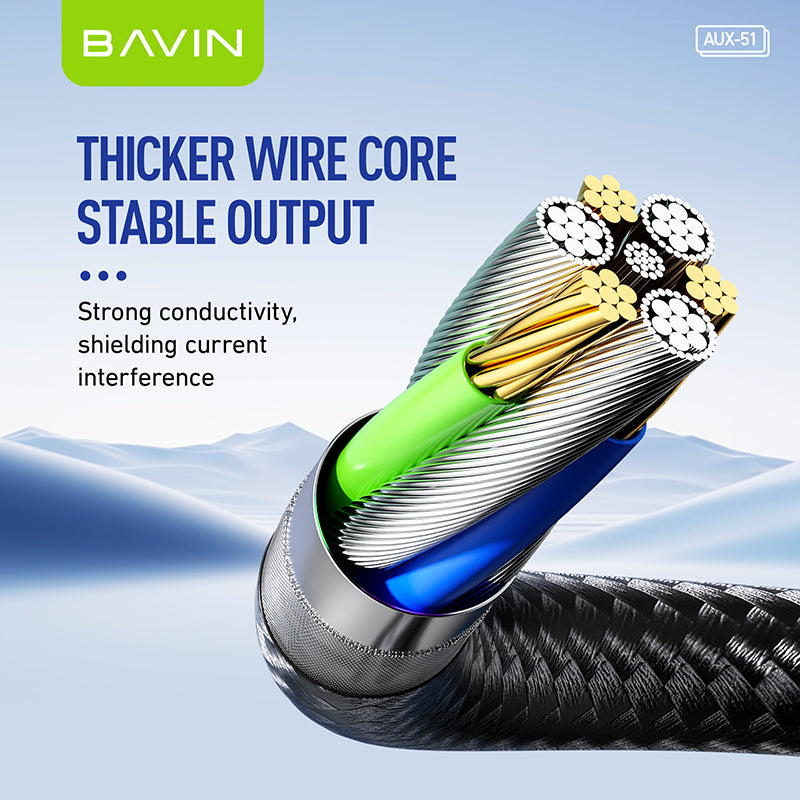 BAVIN H-C-AUX51 USB-C Audio & Charger Adapter Splitter