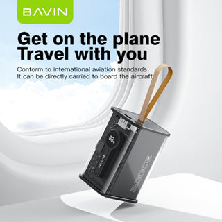 BAVIN Y-PC1010S 20000mAh Fast Charging Powerbank w/ Creative Transparent Shell