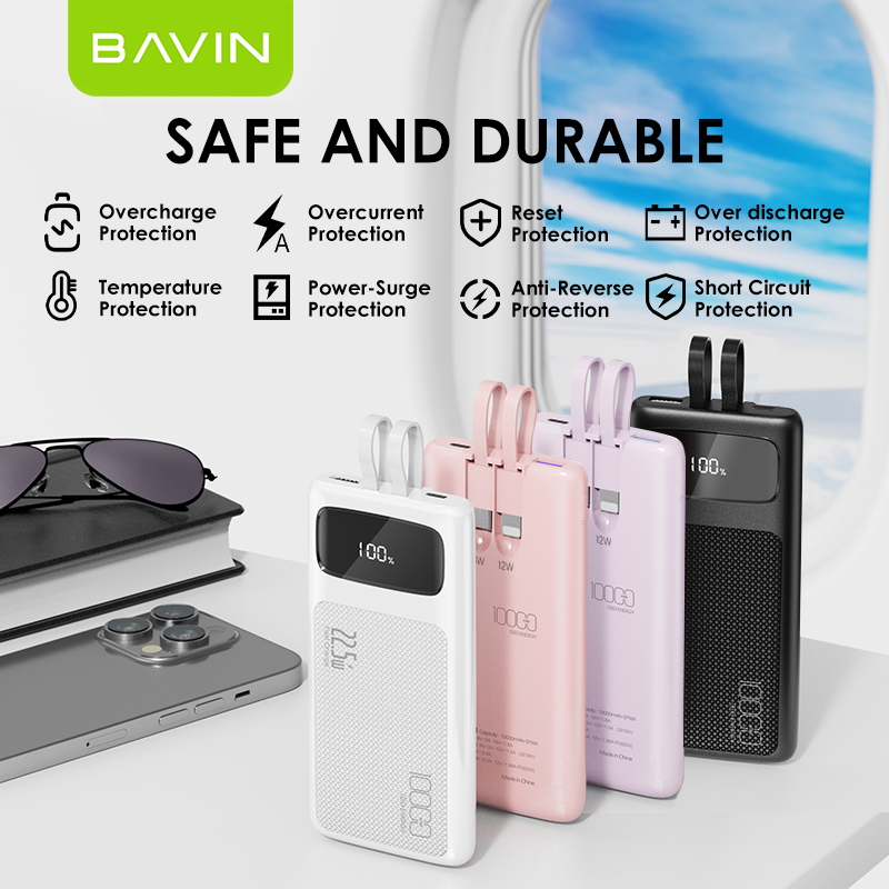BAVIN Y-PC007 2000mAh / 10000mAh 22.5W Fast Charging Power Bank