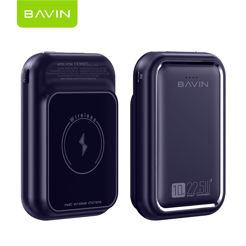 BAVIN Y-PC061 10000mAh Wireless Magnetic Powerbank w/ 22.5W PD Fast Charging