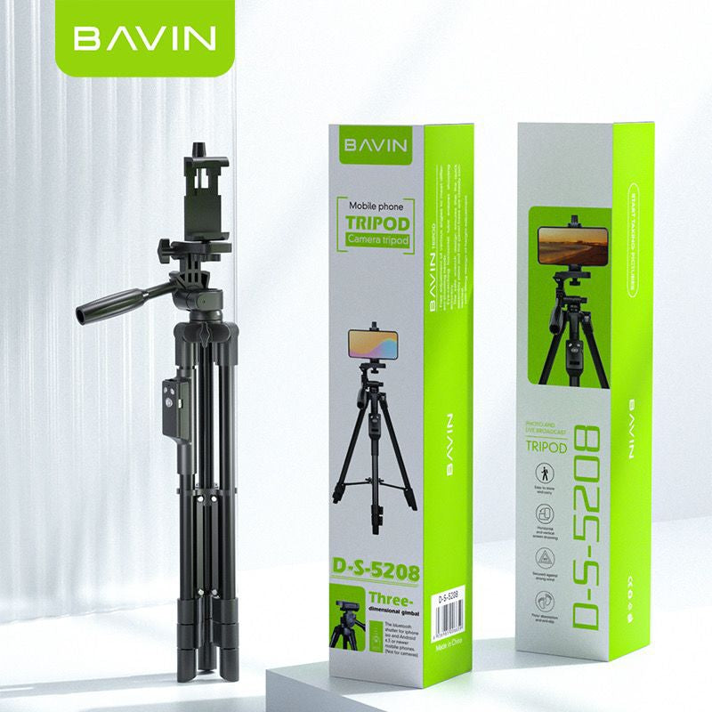BAVIN D-S-5208 Portable Metal Tripod Stand