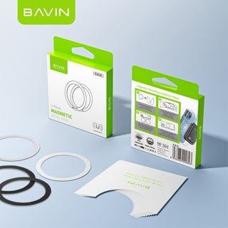 BAVIN D-B-01 Magnetic Metal Ring for Wireless Charging Cases