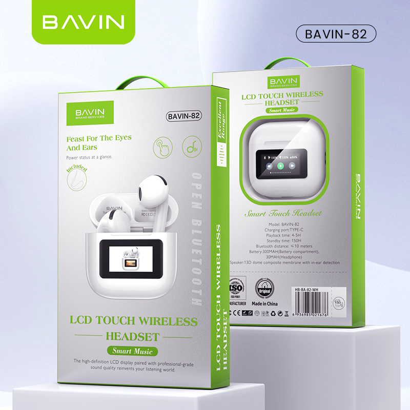 BAVIN HB-BA-82 Smart Wireless Earphones