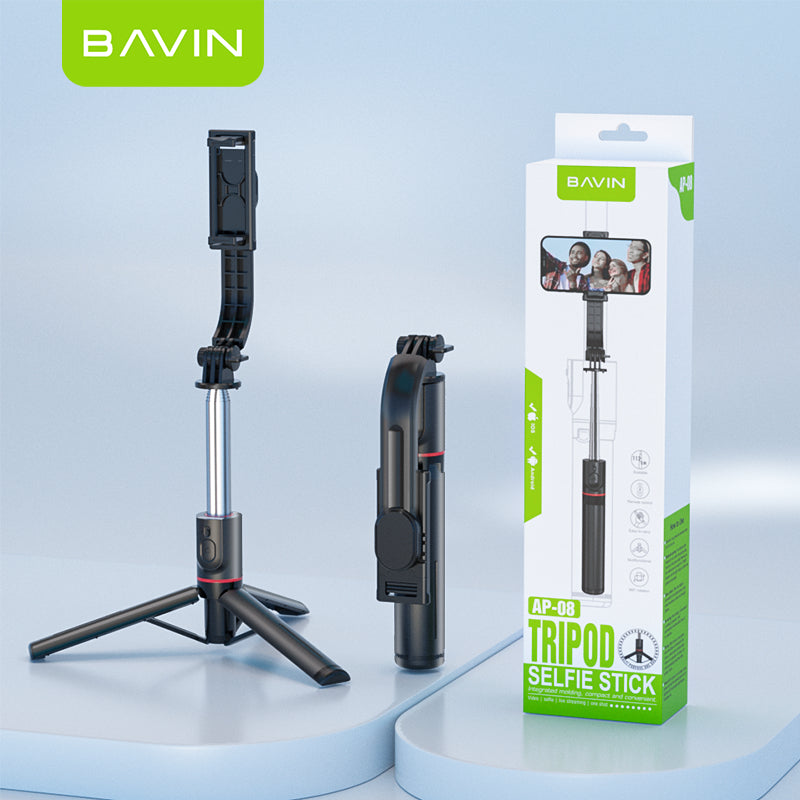 BAVIN D-Z-P08 Bluetooth Selfie Stick & Tripod