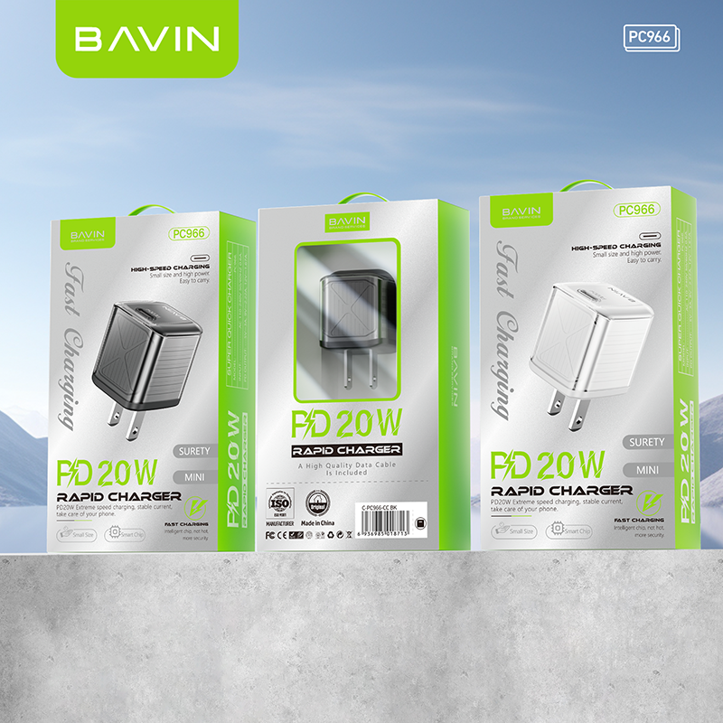 BAVIN C-PC966-XX 20W Mini Fast Charger for iPhone 16 Series
