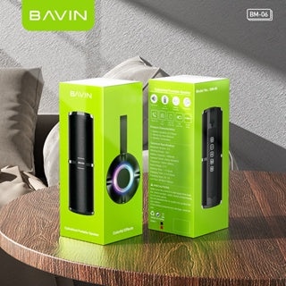BAVIN DV-BM06 Portable Bluetooth Speaker w/Outdoor Surround Stereo USB TF Card & AUX Support