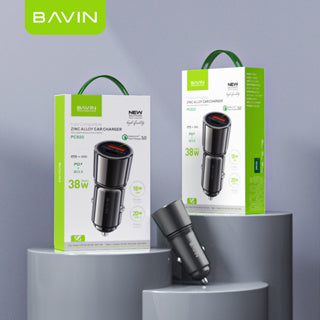 BAVIN C-C-PC920 20W Dual-Port Fast Car Charger