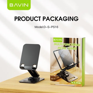 BAVIN D-S-PS16 Foldable Metal Phone & Tablet Stand