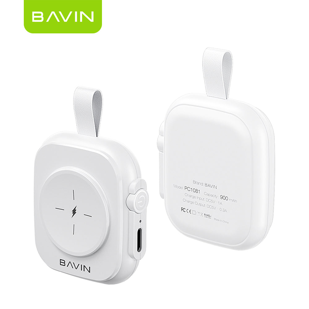 BAVIN Y-PC1081 900mAh Portable Wireless Magnetic Power Bank