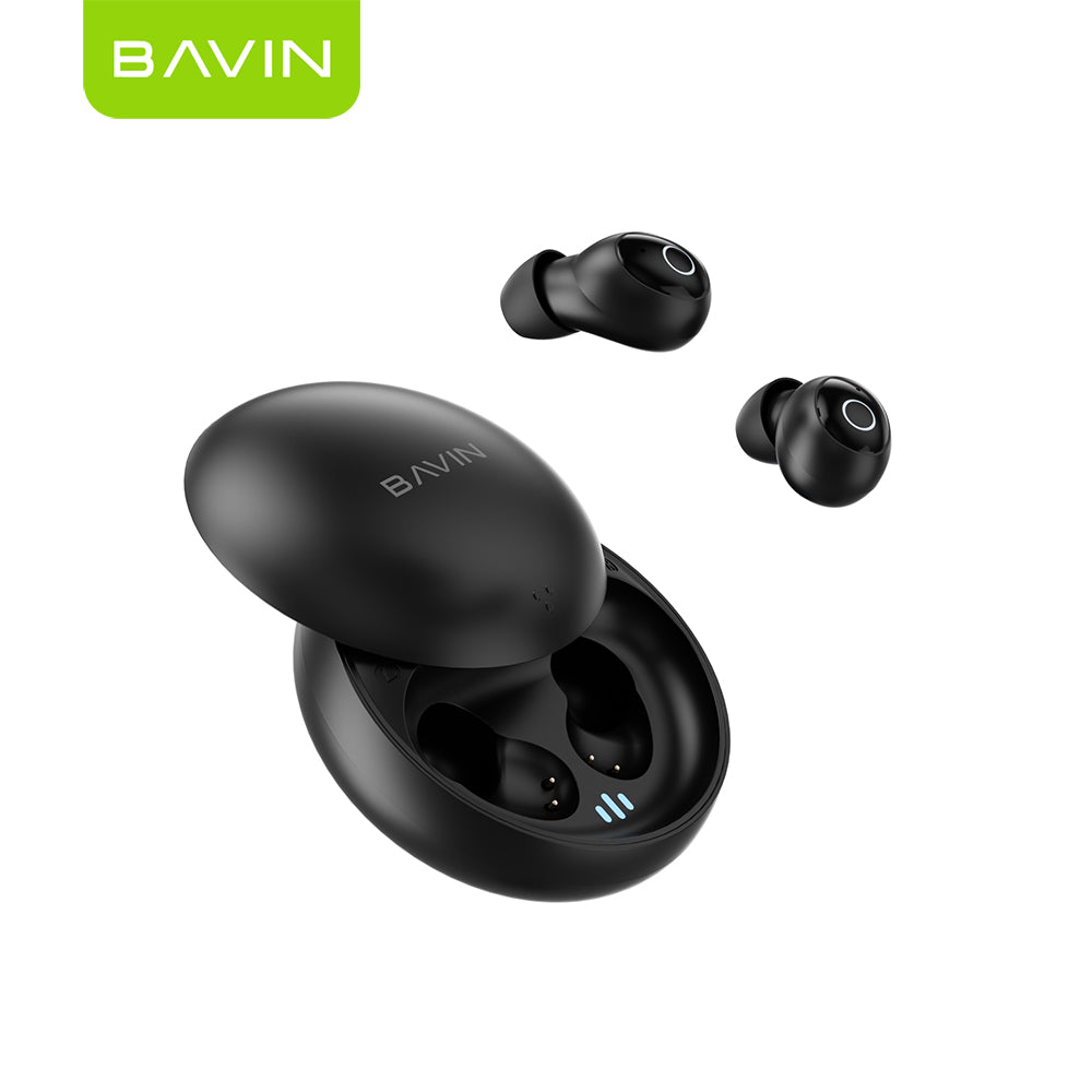 BAVIN BA111 TWS Hi-Res Audio Mini Bluetooth 5.4 Wireless Earbuds w/ Smart Touch & Long Battery Life