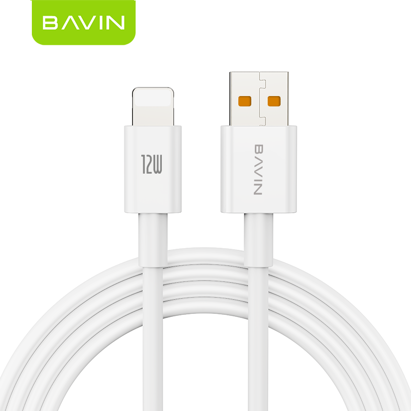 BAVIN U-CB294-XX 6A Fast Charging 18W/12W Qualcomm 3.0 USB Fast Charge Data Cable for Type-C Micro & iPh