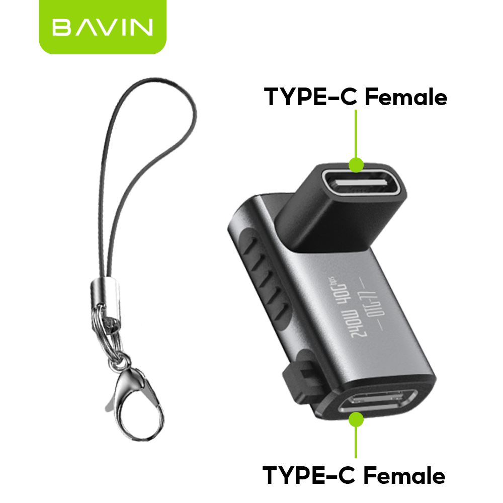 BAVIN U-O-76 240W OTG Adapter w/ 40Gbps Fast Data & Video Transfer