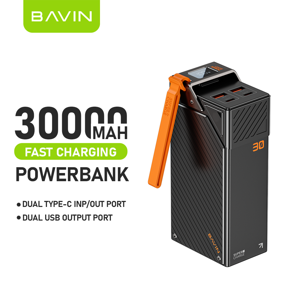 BAVIN Y-PC1150 50000mAh 65W PD Fast Charging Power Bank w/ LED Display