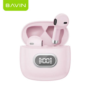 BAVIN HB-BA-19 Pro TWS Bluetooth 5.3 Earbuds w/ Hi-Fi Stereo, Touch Control, LED Display & 4.5H Battery Life