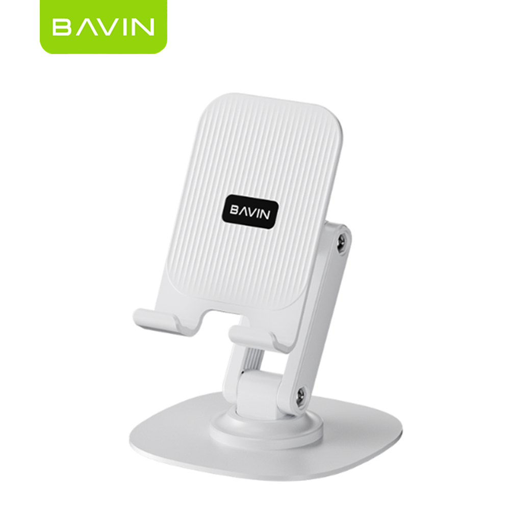 BAVIN PS37 Portable Folding Phone Holder & Tablet Stand with Four-Axis Linkage 360 Degree Rotation