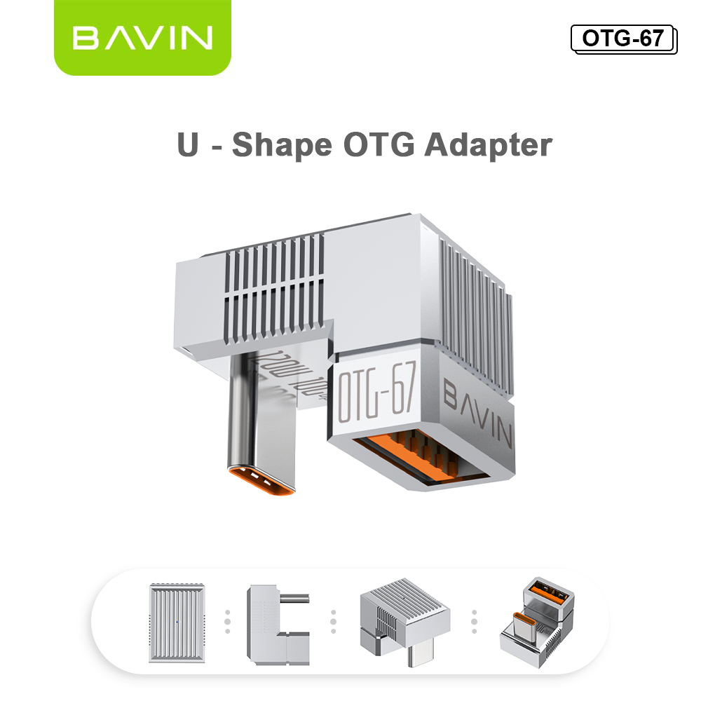 BAVIN U-O-65 120W Plug & Play Adapter w/ 10Gbps USB 3.1 O67 O68 O69 O70
