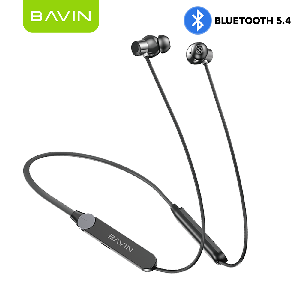 BAVIN BH68 / BH33 HiFi Wireless Bluetooth Neckband Sports Earphones w/ Type-C Fast Charging and Magnetic Suction Design