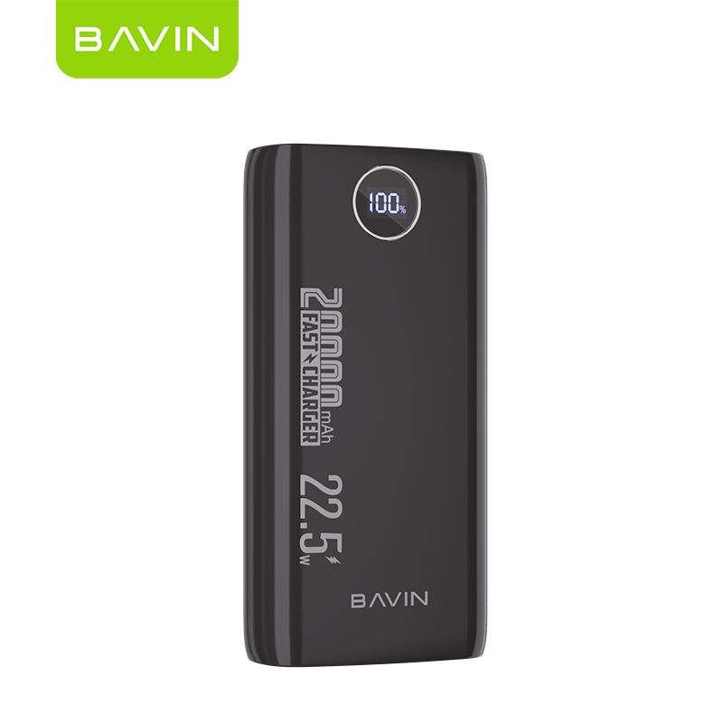 BAVIN Y-PC051 20000mAh Fast Charging Powerbank 22.5W w/ Digital Display