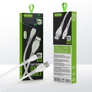 BAVIN U-CB195-XX 2.4A Fast Charging & Data Transfer Cable 1M for Micro iPhone & Type-C