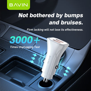 BAVIN C-C-PC897 Dual USB Port Car Charger