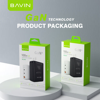 BAVIN C-PC917 100W GaN Multi-Port Fast Charger