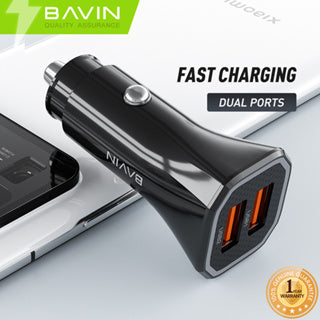 BAVIN C-C-PC897 Dual USB Port Car Charger
