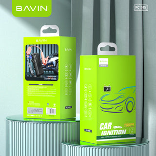 BAVIN Y-PC1015 10000mAh Powerbank w/ Car Igniter& SOS Flashing Light