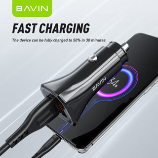 BAVIN C-C-PC897 Dual USB Port Car Charger